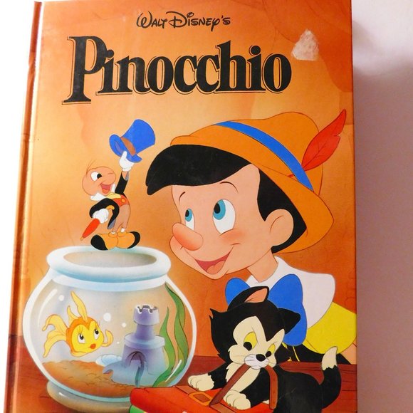 Walt Disney's Pinocchio Classic Storybook 1986 Vintage - Picture 1 of 7
